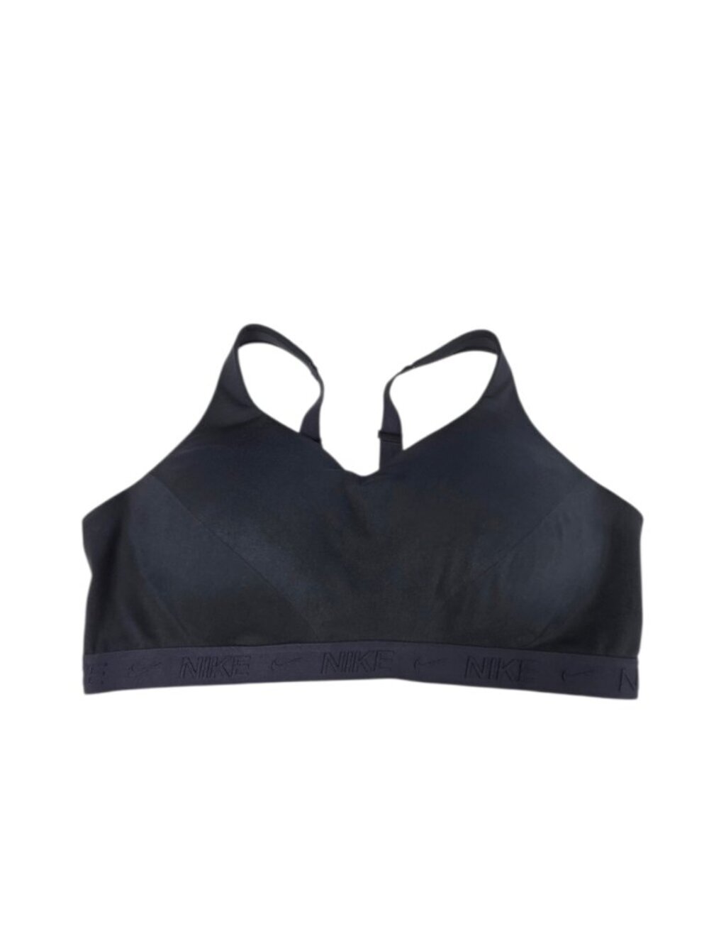 Nike High Impact Sports Bra, Black, Adjustable Strap, Athletic, Workout, Run, 2X